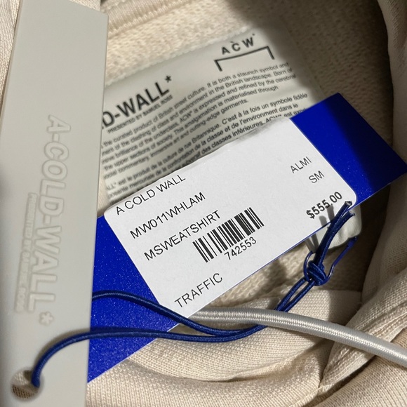 A Cold wall sweatshirt - Picture 4 of 4